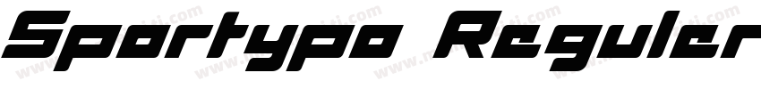 Sportypo Reguler字体转换